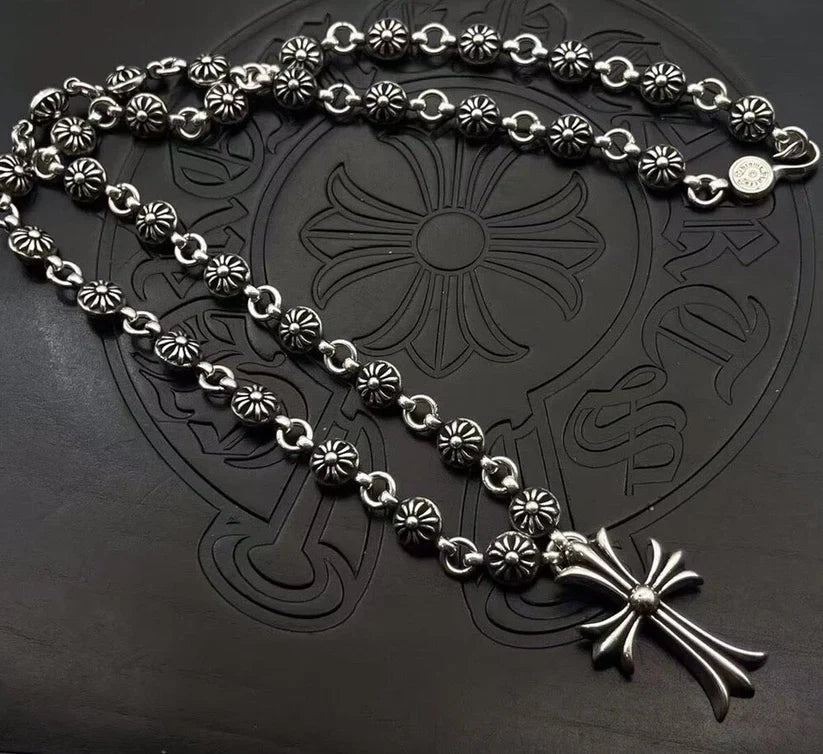 Chrome Hearts ロゴネックレス -9