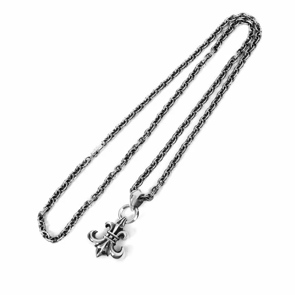 Chrome Hearts BS FLEUR ペンダント（ベイル付き）