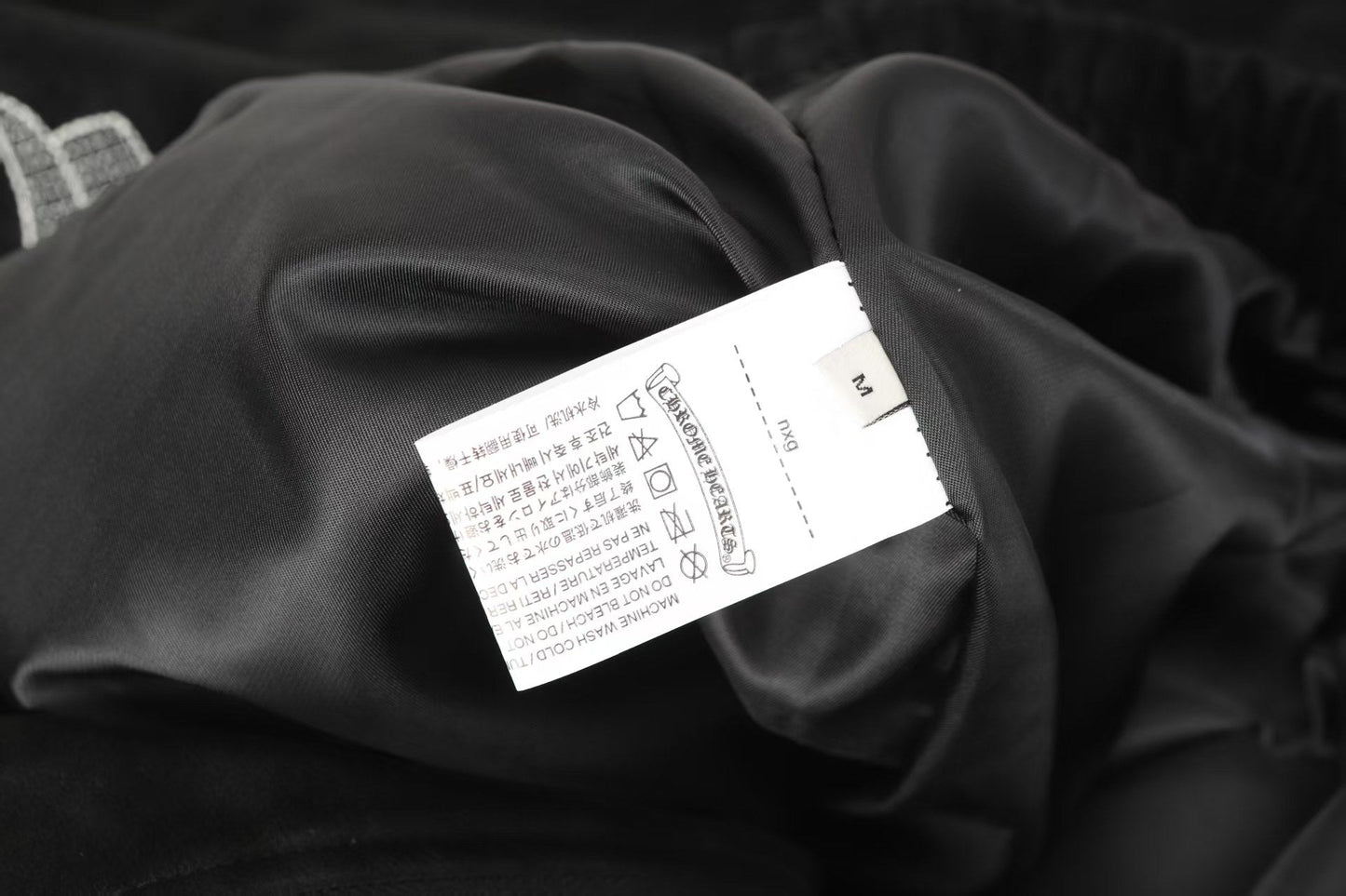 Chrome Hearts ホースシュークロスジャケット - ブラックストリート刺繍コート 8800 