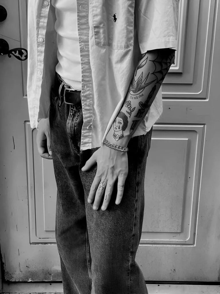 Chrome Hearts ベイビーファット ファンシーチェーンクリップブレスレット