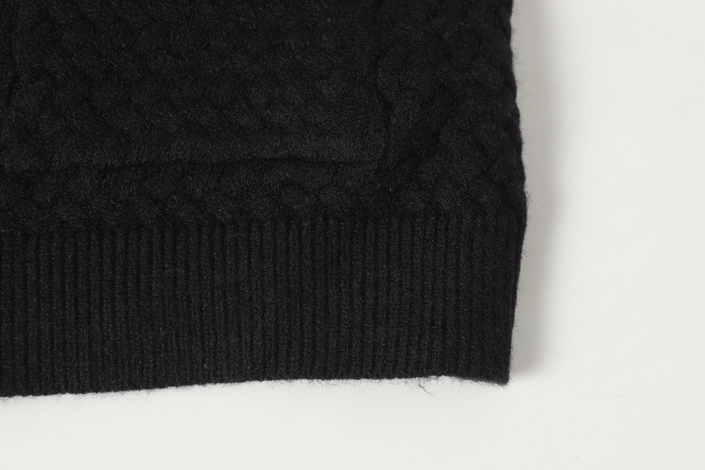 Chrome Hearts ゴシッククロス ニットカーディガン - ブラックグレー ストリートウェア ジャケット 904 