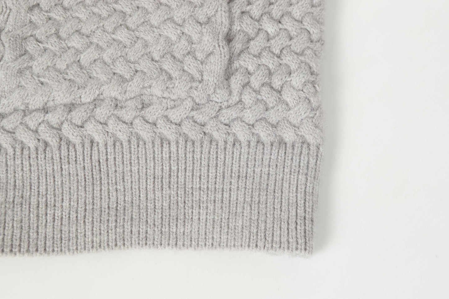 Chrome Hearts ゴシッククロス ニットカーディガン - ブラックグレー ストリートウェア ジャケット 904 