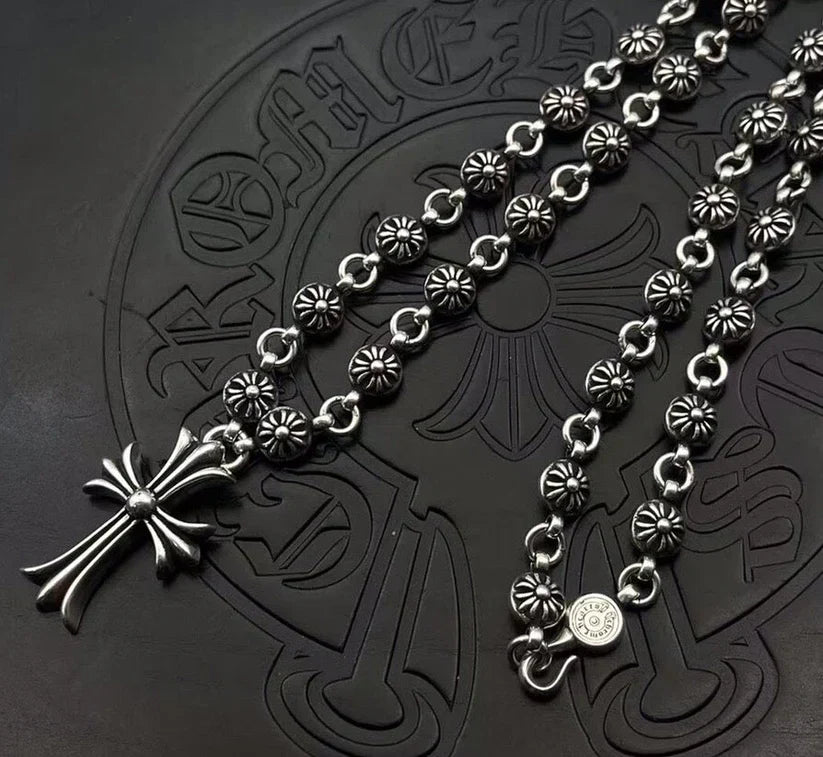 Chrome Hearts ロゴネックレス -9
